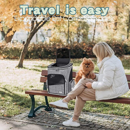 BAGLHER Expandable Pet Carrier Backpack，Pet Backpack - Image 7