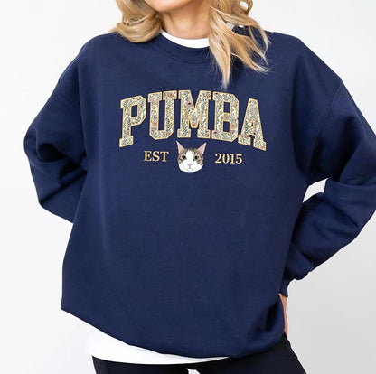 Custom Pet Sweatshirts with Photo and Name, Personalized Dog Sweatshirt - Image 3