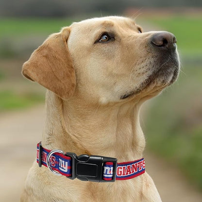 Pets First NFL New York Giants Licensed PET COLLAR, Small - Image 5