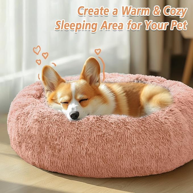 JOLLYVOGUE Calming Dog Bed for Small Dogs - Image 4