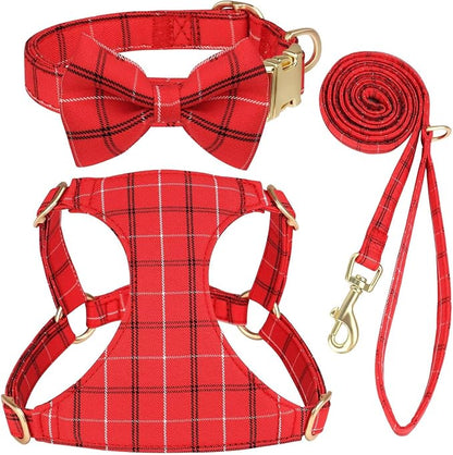 Beirui Cute Small Dog Harness Collar and Leash Set by Beirui