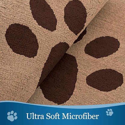 Buganda Dog Door Mat for Muddy Paws, Absorbent Dirt Trapper Washable Indoor - Image 4