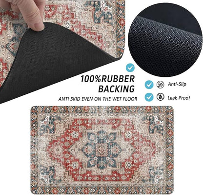 Dog Food Mats for Floors, Absorbent and Quick-Drying Pet Cat Food Mat, - Image 7