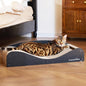 FUKUMARU Cardboard Cat Scratcher Bed, Extra Long 29.1 Inch Cat Scratch Bed by FUKUMARU