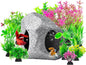 CousDUoBe 13Pcs Aquarium Hideaway Rock Cave Fish Tank Decorations quarium by CousDUoBeAquariumfishtankdecoration