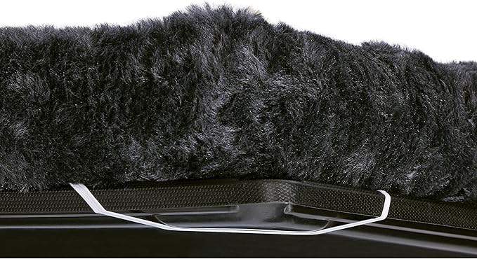 MidWest Homes for Pets QuietTime Dog Bed – Gray Faux Fur Bolster, Ultra-Soft - Image 2