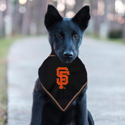 Pets First MLB SAN Francisco Giants TIE Bandana, Large/X-Large. Dog Bandana - Image 4