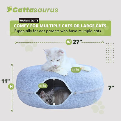Cattasaurus Peekaboo Cat Cave Donut - Image 8