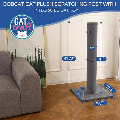 Cat Craft Cat Scratching Post Carpet Scratching Post 41" - Image 3