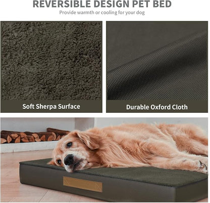 Orthopedic Dog Bed for Extra Large Dogs, XL Comfort Pet Mat for Large Sized Dog - Image 5