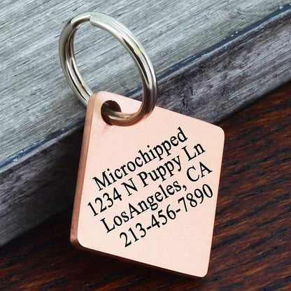 Ultra Joys Dog ID Tag, Custom Dog Tag Personalized Cat Tag, Pet ID Tag - Image 4