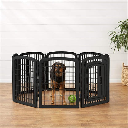 Amazon Basics 8-Panel Octagonal Plastic Pet Pen Fence Enclosure - Image 8