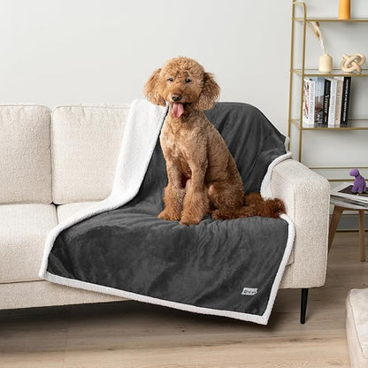 PetAmi Waterproof Dog Blanket for Small Medium Dog Puppy Cat Throw for Couch - Image 7