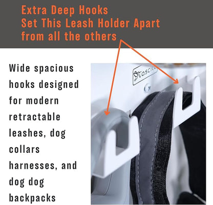 Dog Treat Holder For Wall Storage For Pets, Premium Pet Wall Organizer - Image 2