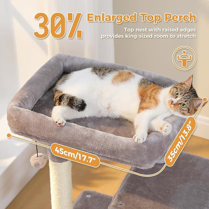 PAWZ Road Cat Tree, 35 Inches Cat Tower - Image 3