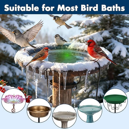 2 Pack Outdoors 100W Bird Bath Heater - Image 6
