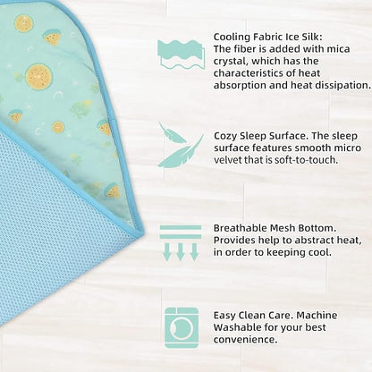 NWK Pet Cooling Mat -20’’ X 16’’ Ice Silk Cooling Mat - Image 5