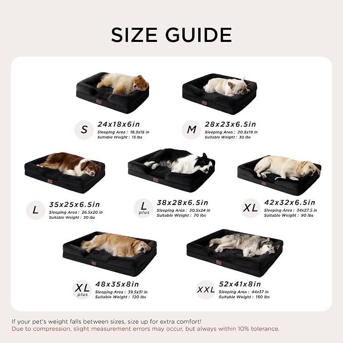 Bedsure L Plus Orthopedic Dog Bed - Image 7