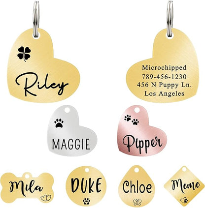 Ultra Joys Custom Personalized Dog ID Tag by UltraJoys