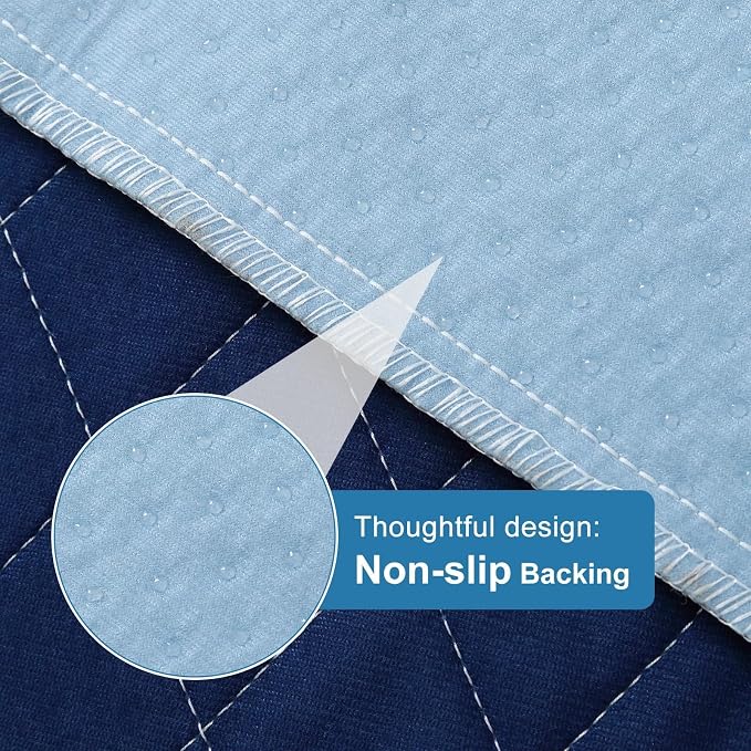 OUTCREATOR® Washable Bed Pads 34" x 76", Incontinence Mattress Protector - Image 3