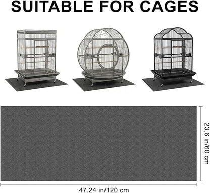 Under Pet Cage Mat for Bird Cages, Dog Kennels, Reptile Aquariums, Dog Kennels - Image 9