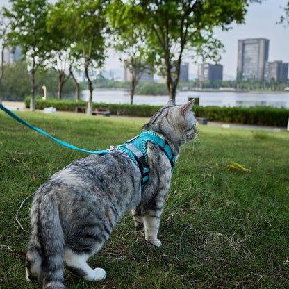 Cat Harness and Leash Escape Proof Medium Kitten Harness Bengal Cat Vest - Image 2