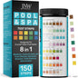 Pool Test Strips 8-in-1, 150 Quick and Accurate Pool and Hot Tub Test Strips by JNWDirect