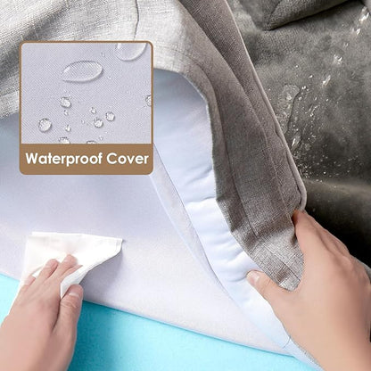 EHEYCIGA Orthopedic Dog Beds for Large Dogs, Waterproof Memory Foam Large Dog - Image 3