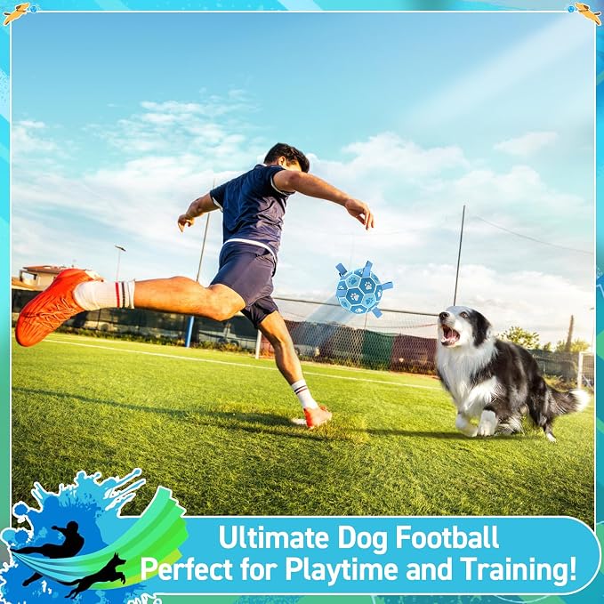 QDAN Dog Soccer Balls Toys : Premium Dog Soccer Ball - Image 3