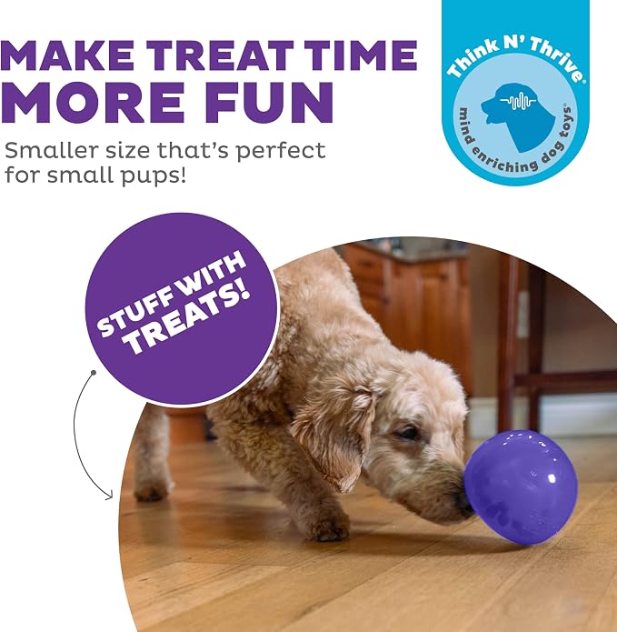 Outward Hound by Planet Dog Lil' Snoop Dog Toy – Treat‑Dispenser Puzzle Ball - Image 3
