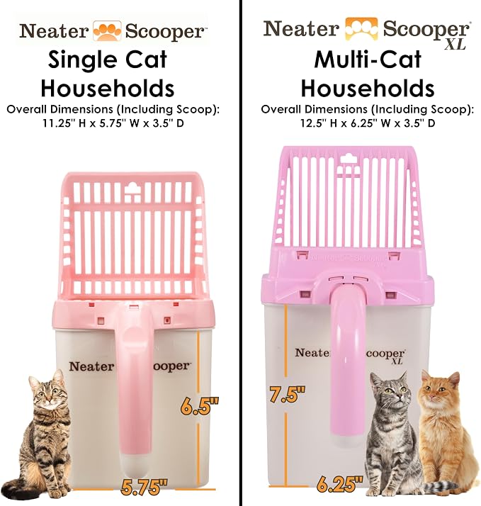 Neater Pet Brands Neater Scooper Standard Cat Litter Scoop, 60 Refill Bags – - Image 5