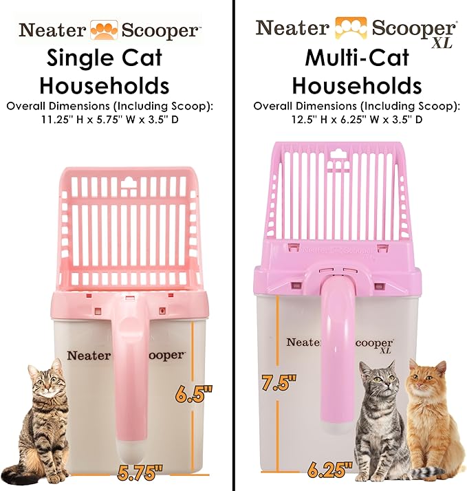 Neater Pet Brands Neater Scooper Standard Cat Litter Scoop, 195 Refill Bags – - Image 5