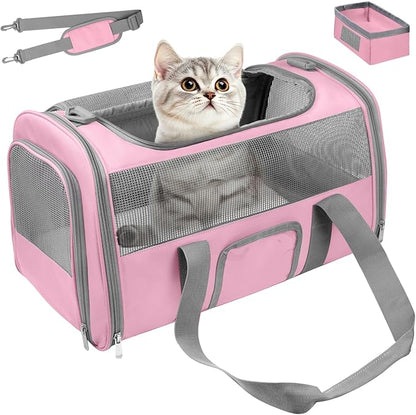 Soft Side Cat Carrier Airline Approved by SECLATO