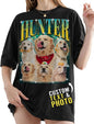 Custom Bootleg Rap Shirt with Photo Text, Vintage Custom Picture Shirt by 68PHALO