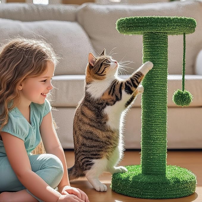 PowerKing Natural Sisal Replacement Scratching Post, 4 Pieces M8 Cat Scratch - Image 2
