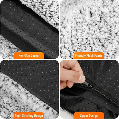 Self Warming Cat Bed, Heated Cat Bed, 2.0 Upgraded Thermal Foil Heating Pad - Image 4
