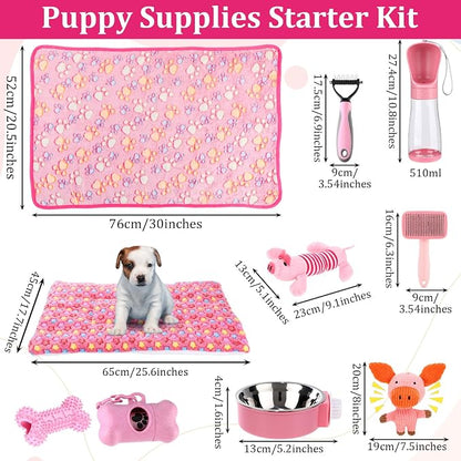 30 Pcs Puppy Supplies Starter Kit - Image 3
