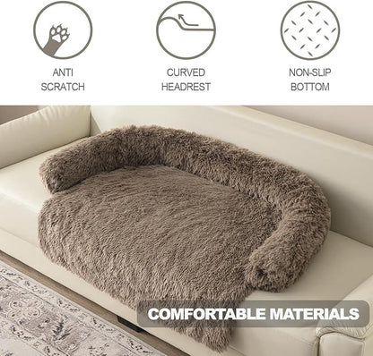 Tinaco Calming Dogs/Cats Bed Mats, Dog Pad Washable Removable Couch Cover - Image 4