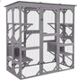 Aivituvin Cat House Outdoor Catio Kitty Enclosure by Aivituvin