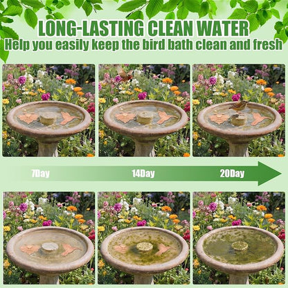 4 Pack Bird Bath Copper Disk Bird Bath Purification Disk - Image 6