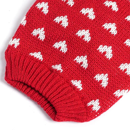 Dxhycc Dog Knitted Sweater Dog Heart Sweater Puppy Sweater Warm Soft Pet - Image 6