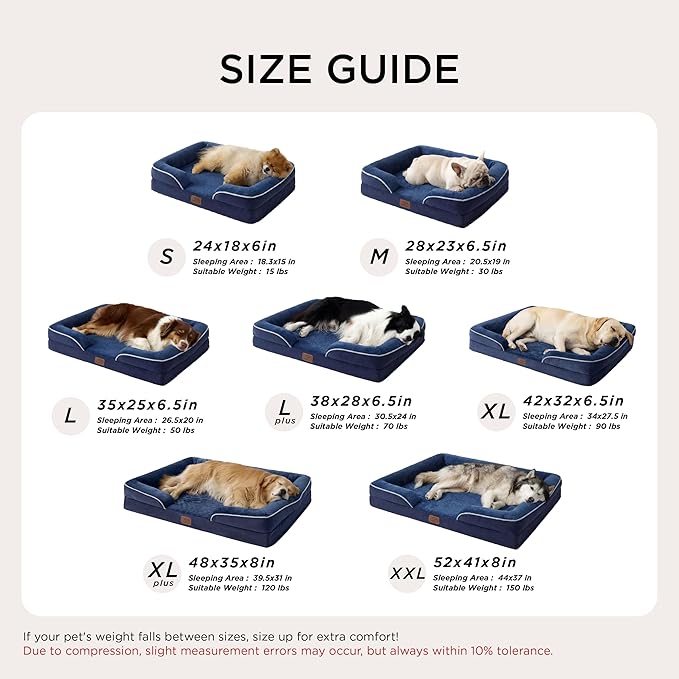 Bedsure Orthopedic Dog Bed for Extra Large Dogs - Image 7