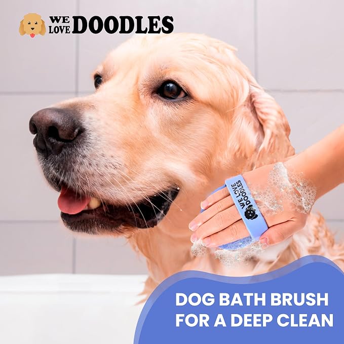 Dog Grooming Bath Brush, Pet Rubber Brush - Image 5