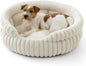 Bedsure ComfyFleece™ Medium Dog Bed, Washable Cute Pet Bed, Super Soft Corduroy by BEDSURE