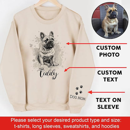 CHIARA CONTI11 Custom Dog Hoodie, Custom Pet Gifts, Custom Dog Shirt, Custom - Image 4