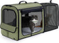 Pecute Dog Car Carrier Stable and Light Weight, Expandable Extra Space Dog by pecute