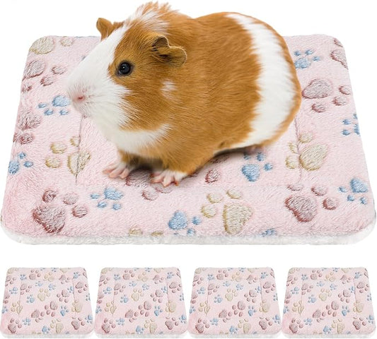 Tuanse 4 Pack Ultra Soft Dog Cat Bed Mat Small Animal Guinea Pig Bed by Tuanse