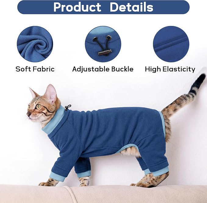 PUMYPOREITY Cat Hair Sticky Shirt – Breathable & Lightweight, Prevents Licking - Image 4