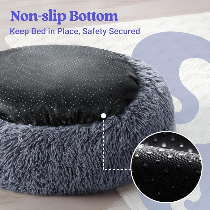 rabbitgoo Calming Dog Bed for Small Medium, 30 inches Pet Bed Machine Washable - Image 7