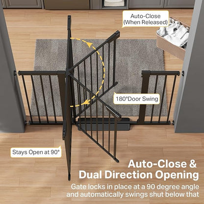 Cumbor 2 Pack 29.7"-51.5" Extra Wide Baby Gate - Image 5
